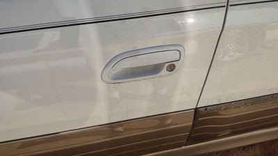 2000-2004 Legacy Outback Driver Left Front Outside Door Handle Oem White 8Y3