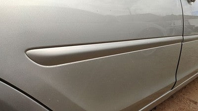 02-06 Camry Passenger Right Rear Moulding From Door Back Trim Strip Lunar Mist