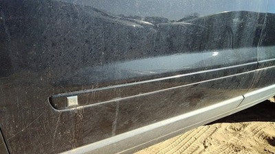 07-12 Acadia Driver Left Front Moulding From Door Trim Strip 58U Carbon Black