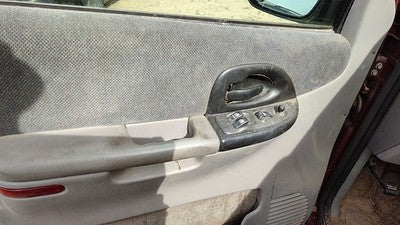 01-02 Venture Driver Left Front Door Trim Panel With Master Switch Gray 14D