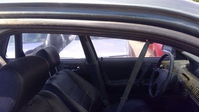 1991 Galant Vr-4 Passenger Right Front Power Seat Belt Sliding Track Assembly