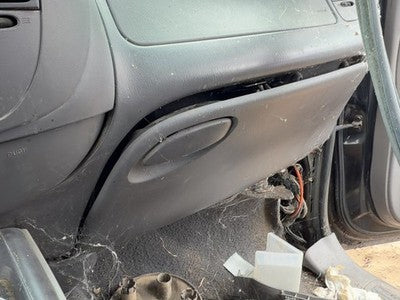 97-02 Ford Expedition Glove Box Assembly Complete Door With Latch Oem Gray 12