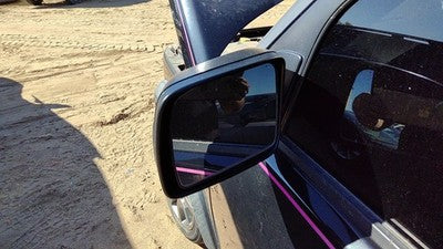 05-09 Land Rover Lr3 Driver Left Side Mirror Door Mounted Oem Black Crb503100pma
