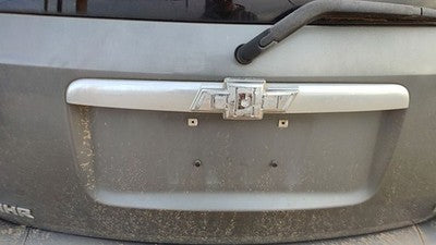2007 Chevy Hhr License Plate Trim Surround Panel Oem Tail Trunk Finish