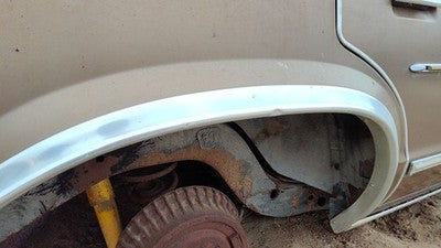 1981 Chevy Malibu Passenger Right Rear Wheel Flare Moulding Oem Back