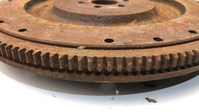 1977-1980 Ford F250 Pickup Flywheel Oem Manual Trans Mt Worn Teeth D7tz6375f