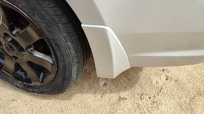 2010 Nissan Sentra Sr Driver Left Rear Moulding On Quarter Panel Oem Silver K23