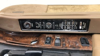92 Buick Park Ave Ultra Driver Left Front Door Trim Panel With Master Switch Tan