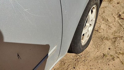 2006-2010 Hyundai Sonata Passenger Right Front Fender Oem H1 Silver Blue