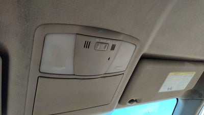 13-15 Nissan Rogue Center Overhead Console Oem Dome Light Map Lamp Cubby Gray K