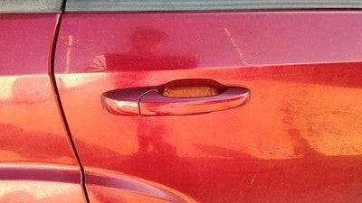 09 10 Journey Passenger Right Rear Outside Door Handle Back Inferno Red Prh