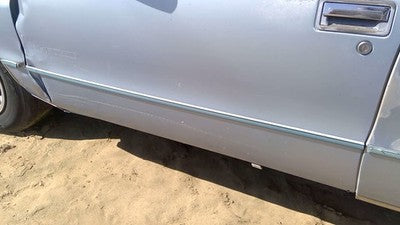1991 Chevy Caprice Driver Left Front Moulding From Door Oem Trim Strip Blue