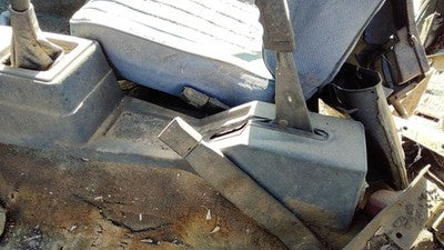 1985 Pontiac Sunbird Center Console Assembly Blue Oem Mt 5 Speed