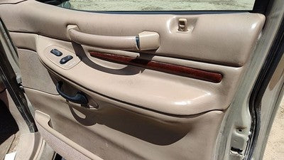 98 99 Navigator Passenger Right Front Inside Door Trim Panel Wth Switches Tan Kx