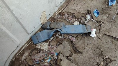 1984 Dodge Ram W250 Passenger Right Front Seat Belt Buckle Receiver Oem Blue