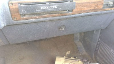1992 Dodge Dakota Glove Box Assembly Complete Door With Latch Oem Gray
