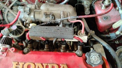 96-00 Civic Hx Coupe Complete Fuel Rail With Injectors Set Loaded 1.6L Vtec-E