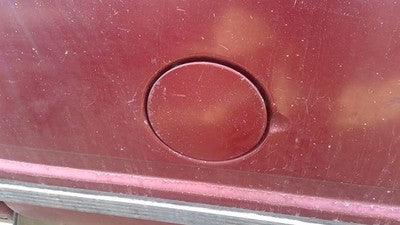 1988 Gmc Sierra 2500 Fuel Tank Door With Hinge Gas Lid Oem Filler Red