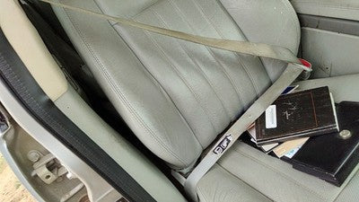03-05 Lincoln Aviator Passenger Right Front Seat Belt Retractor Shoulder Gray Bl