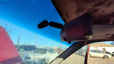 1997 Nissan Hardbody Inside Rear View Mirror Oem Windshield Mounted