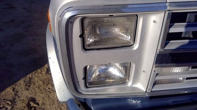 85-91 Chevy G20 Van Passenger Right Dual Pair Head Light Front Lamp With Bracket
