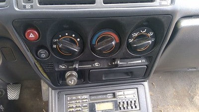 89-93 Galant Vr-4 Trim Bezel Around Heater Controls With Ash Tray Black