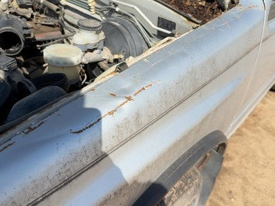 1988-1995 Isuzu Pup Driver Left Front Fender Oem Silver 4408621