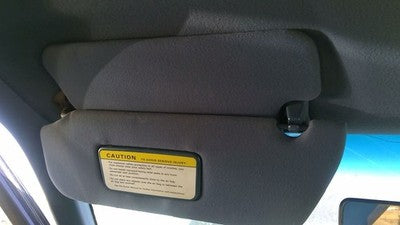 1995 Ford Explorer Driver Left Sun Visor Oem Blue