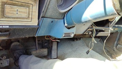 75 Cutlass Supreme Lower Dash Under Column Knee Bolster Trim Panel 2 Door Coupe