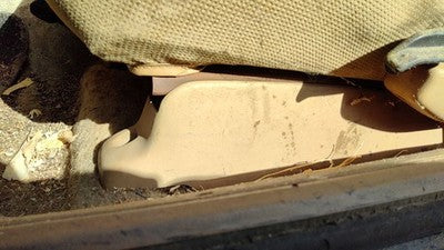 1985 Pontiac Sunbird Driver Left Side Seat Trim Panel Oem Lower Tan