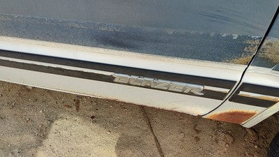 1994 Chevy S10 Blazer Passenger Right Front Moulding From Door Oem Trim Strip