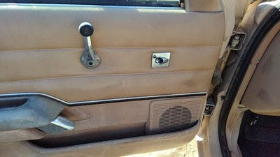 1984 Ford Tempo Driver Left Front Door Trim Panel Manual Windows Tan
