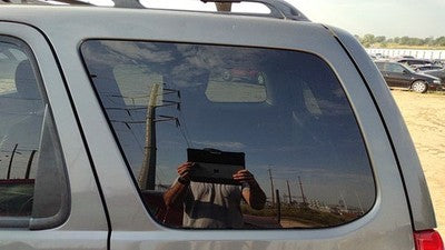 2001-2006 Mazda Tribute Driver Left Rear Quarter Glass Back Side Window Oem