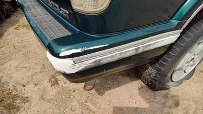 1996 S10 Blazer Passenger Right Rear Moulding Bumper End Cap Oem Green