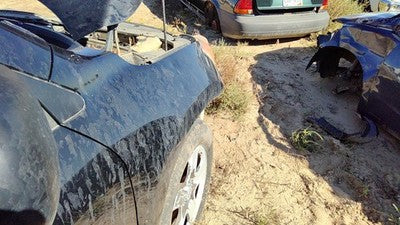 2006-14 Toyota Rav-4 Passenger Right Front Fender Oem 202 Black Hail 538010r050