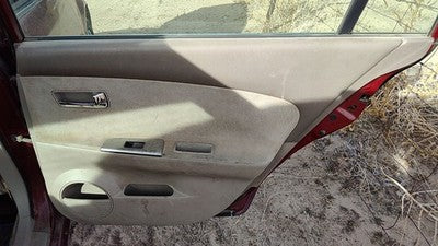 05-06 Altima Passenger Right Rear Door Trim Panel With Switches Back Blond C