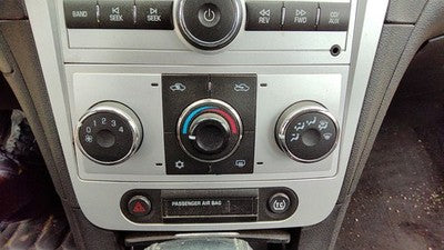 2008-12 Chevy Malibu Temperature Control Module In Dash Heater Ac Head Unit Oem