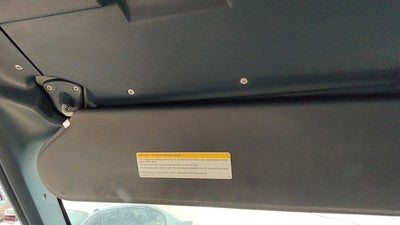 1995 Gmc Van 3500 Driver Left Sun Visor Oem Blue