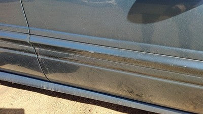 00-04 Lesabre Buick Passenger Right Front Moulding From Door Trim Strip Blue