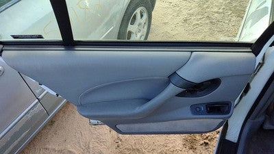 1994 Pontiac Bonneville Driver Left Rear Door Trim Panel With Switches Back Gray