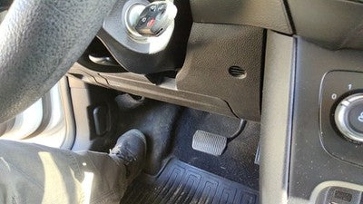 15-18 Ford Focus Lower Dash Under Column Knee Bolster Trim Panel Oem Black Yw