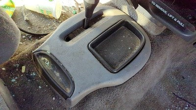 2000 Dodge Dakota Center Floor Console Oem 4X4 Gray Orm211azab