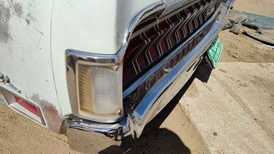 70 Mercury Cougar Xr7 Driver Left Rear Chrome Trim With Reverse Marker Light Oem