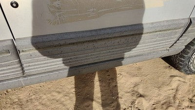 1994 Jeep Grand Cherokee Passenger Right Front Moulding From Door Oem Trim Strip