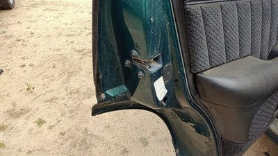 95-05 S10 Blazer Driver Left Rear Door Latch With Rods/Cables Oem Back 16623257