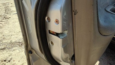 1997 Honda Accord Driver Left Front Door Latch With Rods/Cables Oem