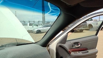 04 Lesabre Passenger Right A Pillar Trim Windshield Post Panel Graphite 933