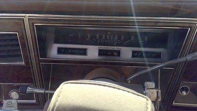 1985 Olds 88 Trim Bezel Around Radio Surround Dash Panel Oem