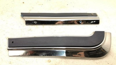 1984 Cadillac Deville Driver Left Side Seat Trim Chrome Strips Oem