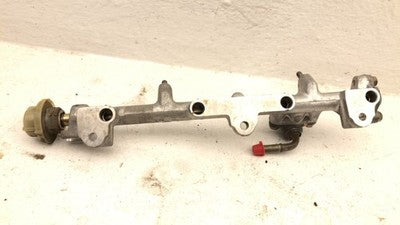 86-91 Acura Integra Complete Fuel Rail With Injectors Set Loaded D16a1 Black Top